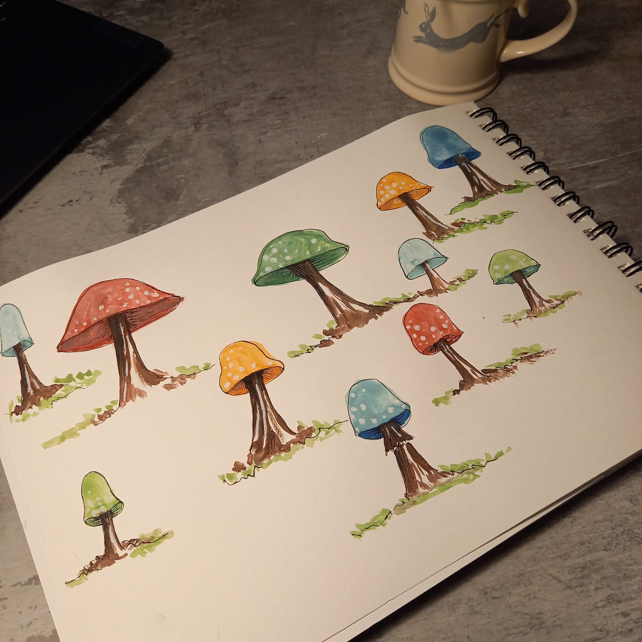 I have discovered watercolours!